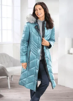 Damen Mona Wintermäntel<Mantel mit abnehmbarer Kapuze