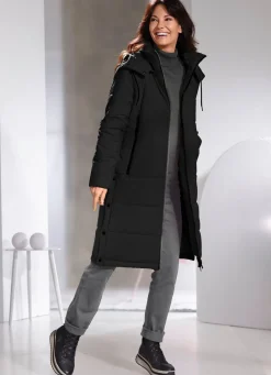 Damen Mona Wintermäntel<Mantel mit abnehmbarer Kapuze