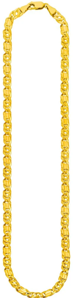 New Massive, diamantierte Achter-Rebhuhn-Halskette Herren Halsketten