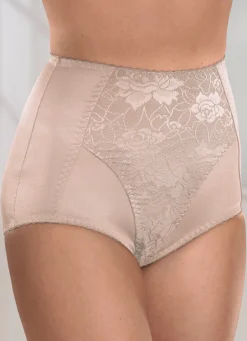 Miederhose mit Jaquarddessin Damen Miederhosen