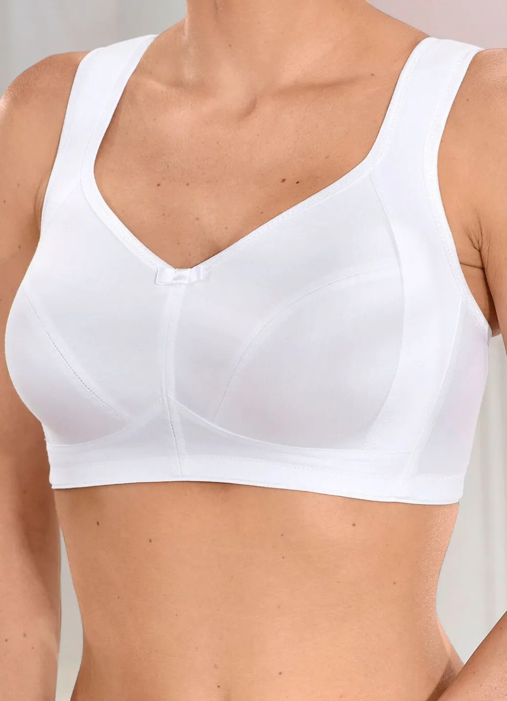 Clearance Miss Mary BH mit atmungsaktivem Baumwolleinsatz Damen Bh Ohne Bügel