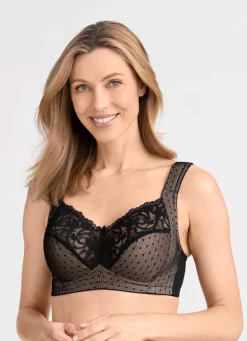 Hot Miss Mary BH mit Elastikspitze Damen Bh Ohne Bügel|Bh Mit Spitze