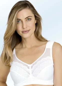 Hot Miss Mary-BH mit Elastiktüll Damen Bh Ohne Bügel|Bh Mit Spitze