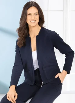 Damen Mona Blusenjacken|Basics<Moderne Blusenjacke