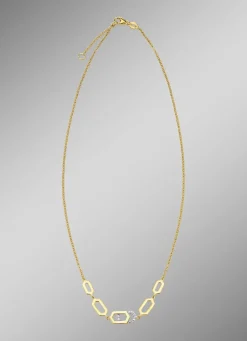 Outlet Moderne Halskette mit Zirkonia Damen Halsketten