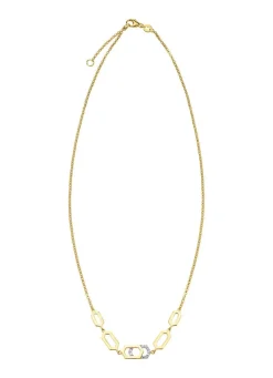 Outlet Moderne Halskette mit Zirkonia Damen Halsketten