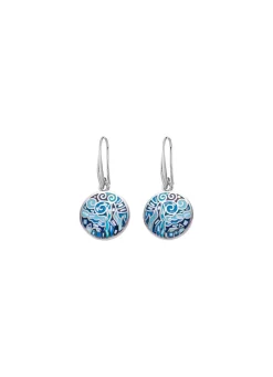 Outlet Moderne Ohrringe mit Mosaikmuster Damen Ohrschmuck|Modeschmuck