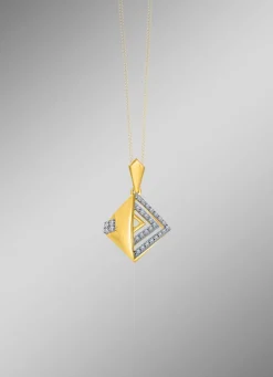 Outlet Moderner Anhänger mit Diamanten Damen Anhänger