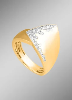 Sale Moderner Damenring mit 23 Brillanten Damen Ringe