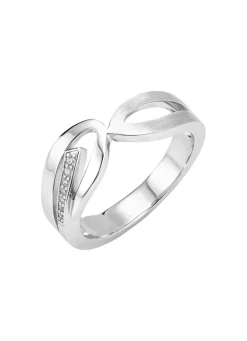 Clearance Moderner Damenring mit Zirkonia Damen Ringe