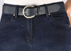 Outlet Modischer Damen-Gürtel aus Leder, 3,5 cm breit Gürtel