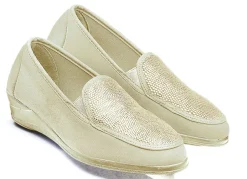 Discount Mokassin in eleganter Krokooptik Damen Sneaker & Sportschuhe