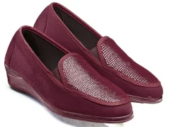 Clearance Mokassin in eleganter Krokooptik Damen Sneaker & Sportschuhe