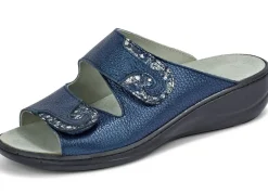 New Mubb, bequeme Damen-Pantoletten, Weite H, mit herausnehmbarem Fußbett Damen Pantoletten