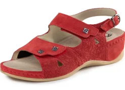 Mubb, bequeme Damen-Sandalen, Weite H, mit herausnehmbarem Fußbett Damen Sandalen