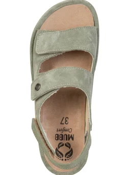 New Mubb, bequeme Damen-Sandalen, Weite H, mit herausnehmbarem Fußbett Damen Sandalen