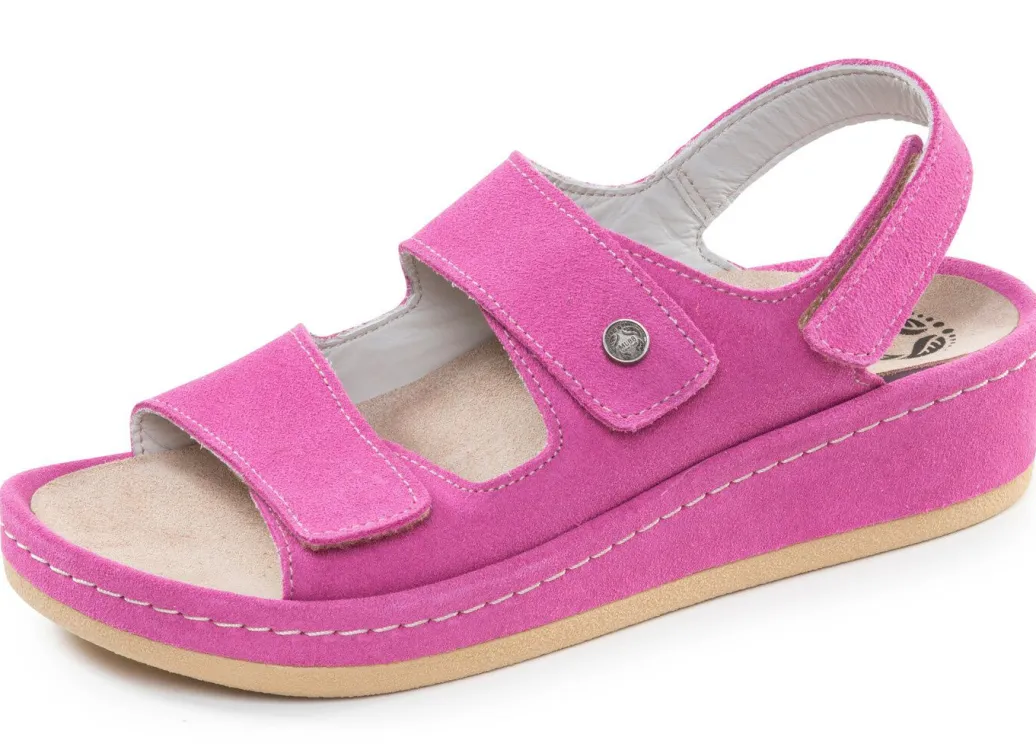 Best Mubb, bequeme Damen-Sandalen, Weite H, mit herausnehmbarem Fußbett Damen Sandalen