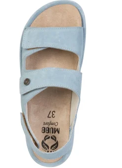 Best Mubb, bequeme Damen-Sandalen, Weite H, mit herausnehmbarem Fußbett Damen Sandalen