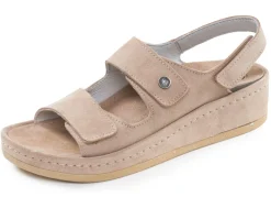 Discount Mubb, bequeme Damen-alen, Weite H, mit herausnehmbarem Fußbett Damen Sandalen