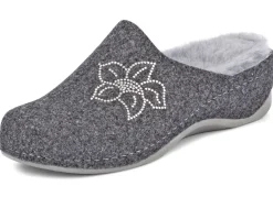 Discount Mubb, gefütterte Damen-Hausschuhe, Weite H, mit Lammfell Damen Hausschuhe