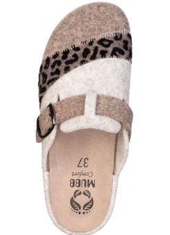 New Mubb, klassische Damen-Hausschuhe, Weite H, mit herausnehmbarem Fußbett Damen Hausschuhe
