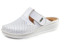 Mubb, sommerliche Damen-Clogs, Weite H, mit herausnehmbarem Fußbett Damen Clogs
