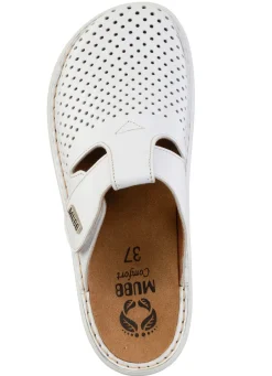Mubb, sommerliche Damen-Clogs, Weite H, mit herausnehmbarem Fußbett Damen Clogs
