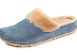 Sale Mubb, warme Damen-Hausschuhe, Weite H, mit Lammfell Damen Hausschuhe
