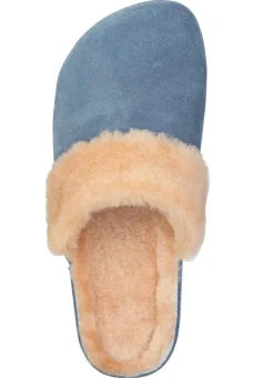 Sale Mubb, warme Damen-Hausschuhe, Weite H, mit Lammfell Damen Hausschuhe