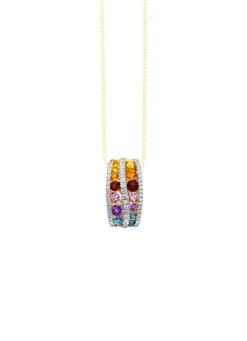 Sale Multicolor Anhänger aus Gold Damen Anhänger