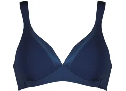 Naturana BH mit Satinblende am Dekolleté Damen T-Shirt-Bh|Bh Ohne Bügel