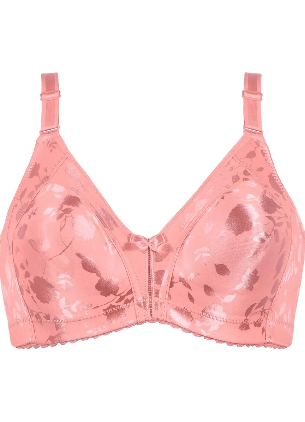Online Naturana Minimizer-BH mit dezent glänzendem Floraldruck Damen Minimizer-Bh|Bh Ohne Bügel