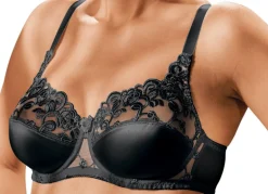 Hot Naturana Zweierpack Bügel-BH mit Tüllstickerei im Vorderteil Damen Bh Mit Spitze|Bh Mit Bügel