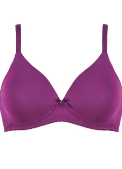 Hot Naturana Zweierpack BH mit gepolsterten Cups Damen T-Shirt-Bh|Bh Ohne Bügel