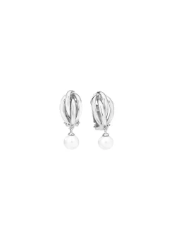 Hot Ohrclips mit Süßwasser-Zuchtperlen Damen Ohrschmuck