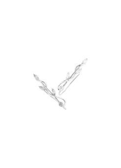 Hot Ohrhaken mit synth. Zirkonia Damen Ohrschmuck