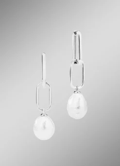 Best Ohrringe aus Silber mit SW-Zuchtperle Damen Ohrschmuck