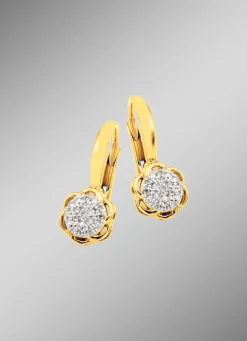 Clearance Ohrringe mit Diamanten Damen Ohrschmuck