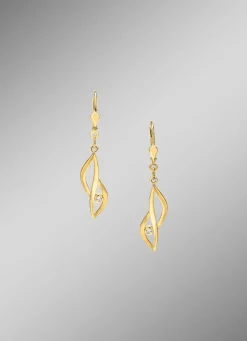Damen Mona Ohrschmuck<Ohrringe mit Zirkonia