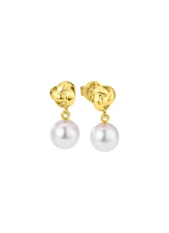 Damen Mona Ohrschmuck<Ohrstecker mit Akoya-Perle
