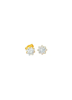 Damen Mona Ohrschmuck<Ohrstecker mit Brillanten und Diamanten