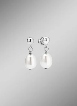 Hot Ohrstecker mit Süßwasser-Zuchtperlen Damen Ohrschmuck