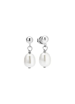 Hot Ohrstecker mit Süßwasser-Zuchtperlen Damen Ohrschmuck