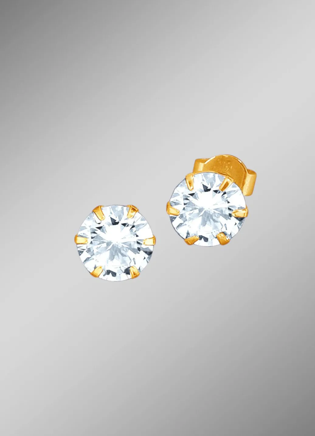Clearance Ohrstecker mit Zirkonia Damen Ohrschmuck