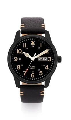 Clearance Para Quartz-Herrenuhr in Flieger-Optik Herren Quarzuhren
