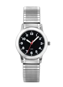 Para-Quartz-Damenuhr mit Edelstahlzugband Damen Quarzuhren