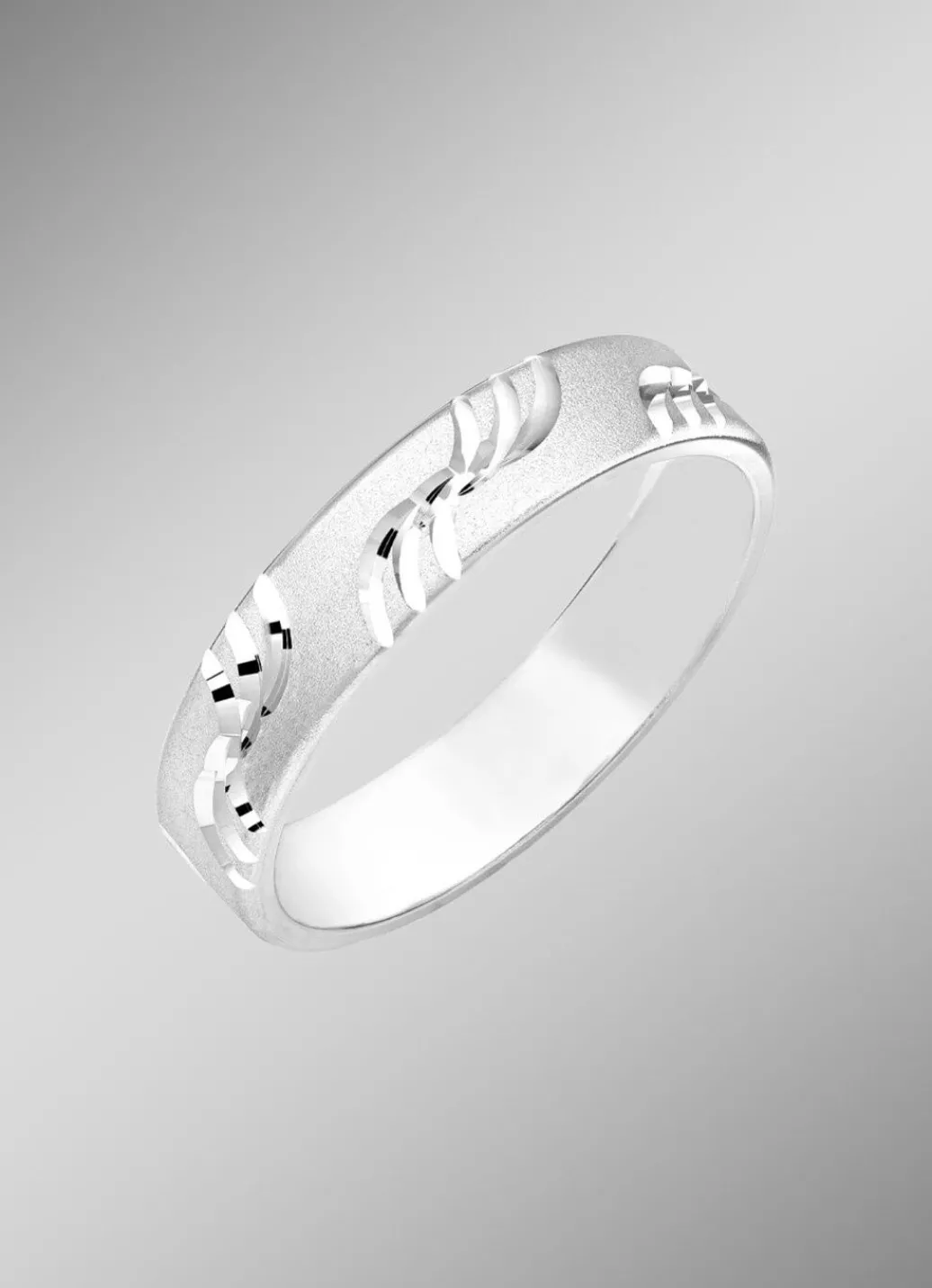 Hot Partnerring mit Diamantmuster Damen Ringe|Ringe