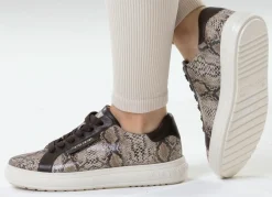 Outlet Peter Kaiser, modische Damen-Sneaker, mit herausnehmbarem Fußbett Damen Sneaker & Sportschuhe|Schnürschuhe