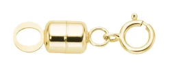 Best Praktische Magnetschließe aus Gold Damen Halsketten