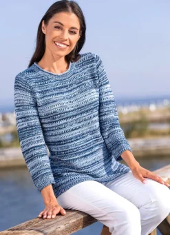 Damen Mona Pullover<Pullover aus Melangegarn